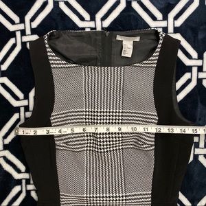 ♠️ H&M Work dress 👗 with slimming black panels